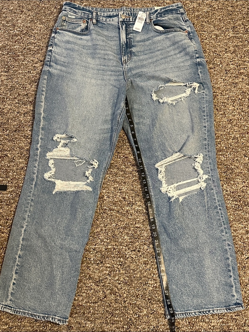 American Eagle Outfitters Light Blue Stretch Jeans